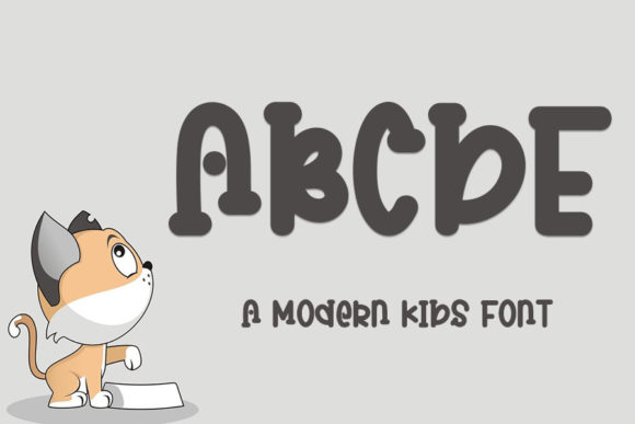 Abcde Font: A Modern Display Font for Creative Projects