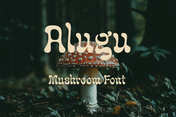 Alugu: A Playful Display Font for Trendy Editorial Designs