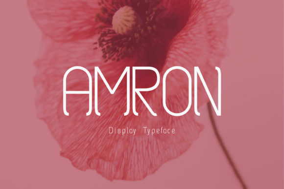 Amron: A Clean Display Font for Modern Web Design