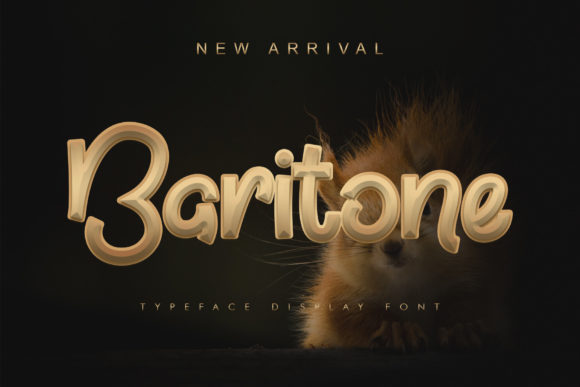 Baritone: A Modern Display Font for Creative Makers
