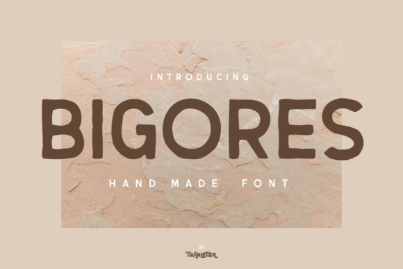 Bigores: A Bold Vintage Display Font for Digital Creatives