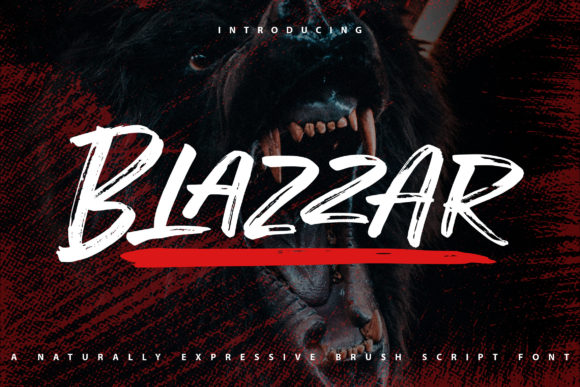 Blazzar: A Street Art-Inspired Display Font for Bold Web Design
