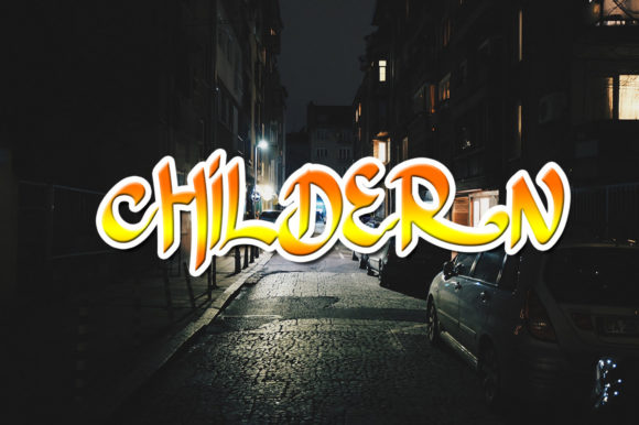 Childern Font for Eye-Catching Campaign Designs