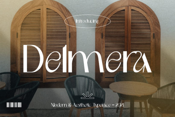 Delmera: A Modern Display Font for Bold Visual Impact