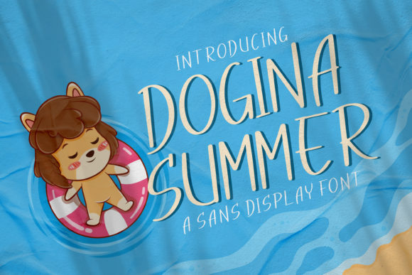 Dogina Summer for Friendly Branding and Playful Design