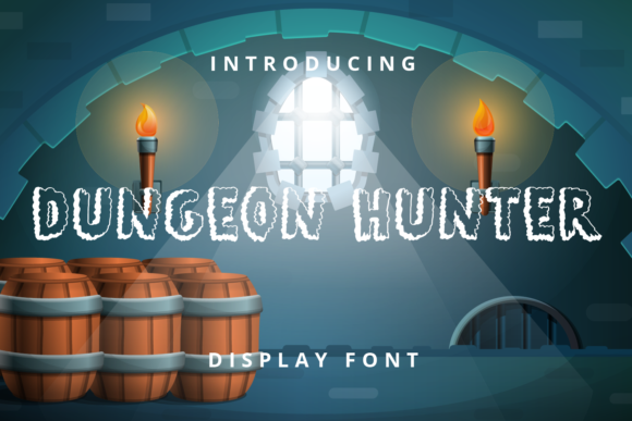 Dungeon Hunter Font for Bold Branding and Playful Design