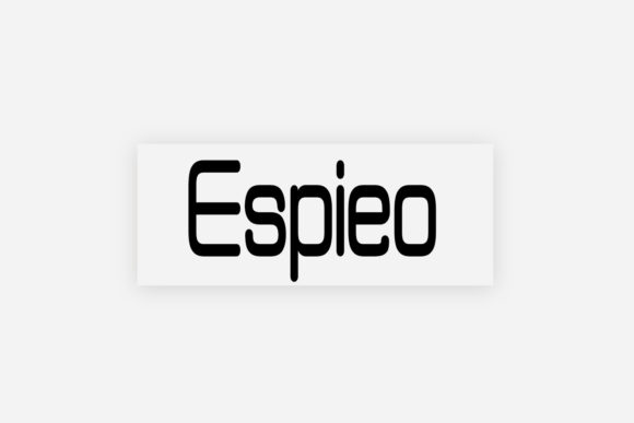 Espieo: A Minimal Display Font for Polished Branding