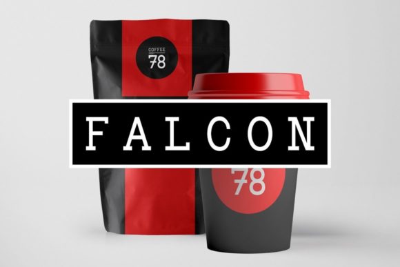 Falcon Display Font for Modern Web Design