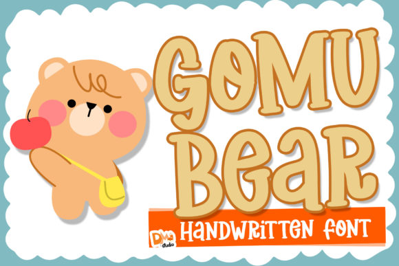 Gomu Bear: A Fun Display Font for Creative Campaigns
