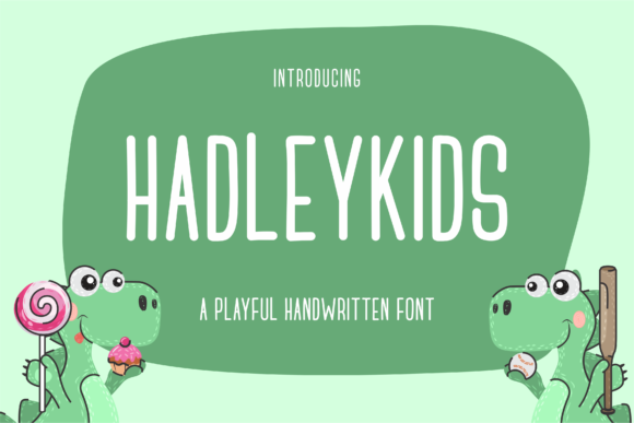 Hadleykids: A Robotic Styled Display Font for Creative Projects