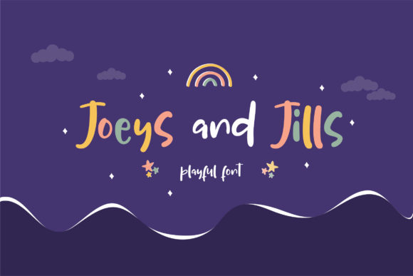Joeys and Jills Font for Playful Craft Creations