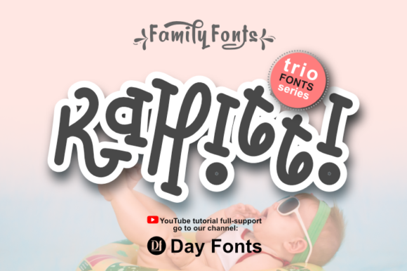 Kahitti: A Whimsical Display Font for Creative Makers