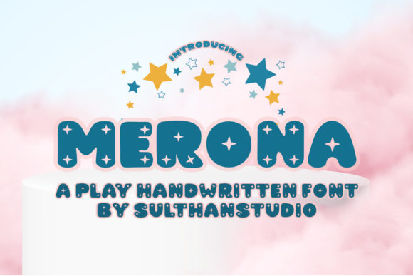 Merona: A Playful Display Font for Engaging Campaigns