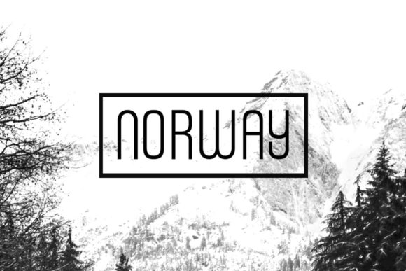 Modern Typography with the Norway Display Font