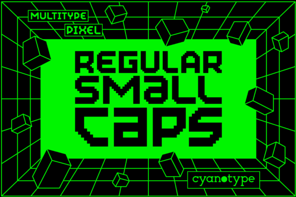 MultiType Pixel: A Trendy Display Font for Bold Branding