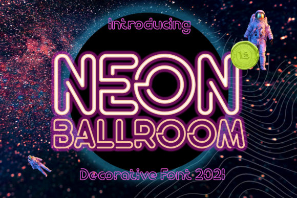 Neon Ballroom: A Retro 3D Font for Stronger Branding