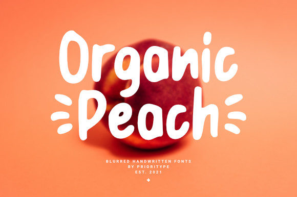 Organic Peach: A Friendly Font for Business Branding