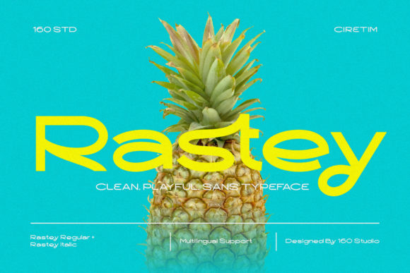 Rastey: The Modern Display Font That Elevates Campaigns