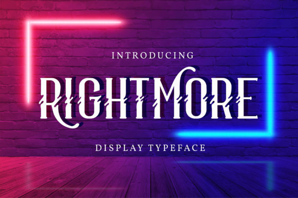 Rightmore: The Display Font That Elevates Campaign Impact