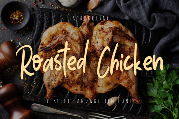 Roasted Chicken Font for Eye-Catching Campaigns
