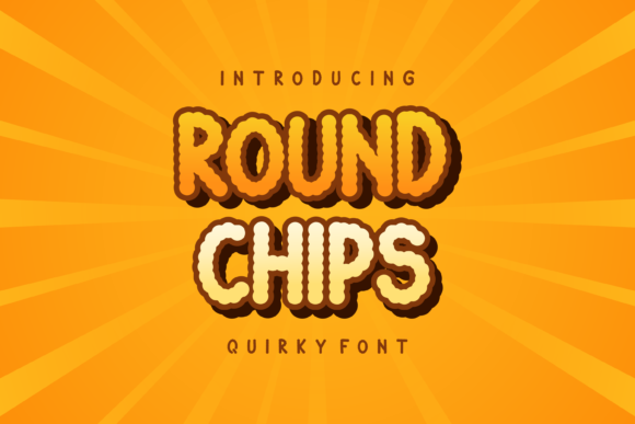 Round Chips Font for Polished Branding and Creative Projects