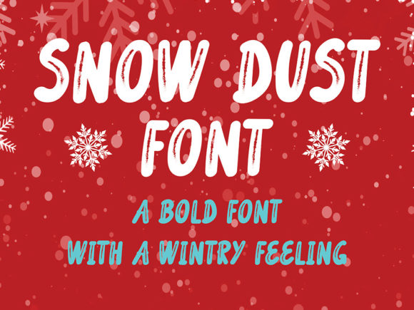 Snow Dust: A Cool Display Font for Branding That Feels Fresh