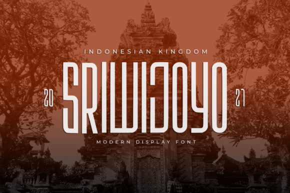 Sriwijoyo Font for Modern Web Design Projects
