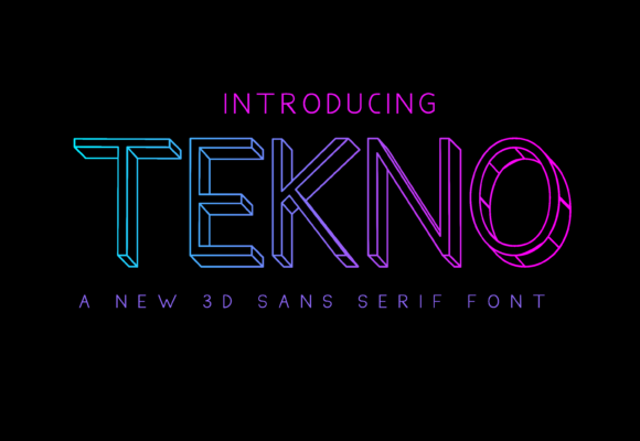 Tekno Display Font for Bold Brand Campaigns