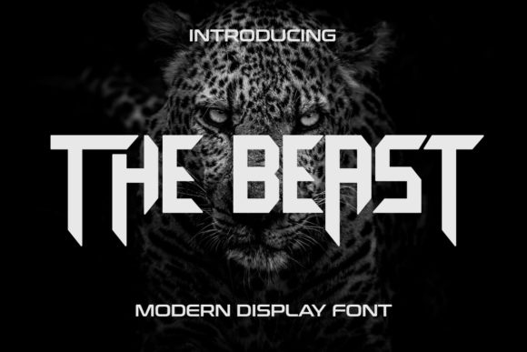 The Beast: A Fierce Display Font for Bold Web Design