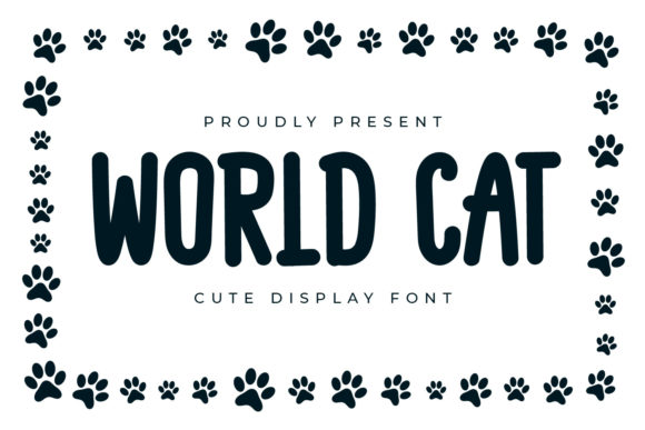 World Cat Font: A Bold Display Type for Creative Projects